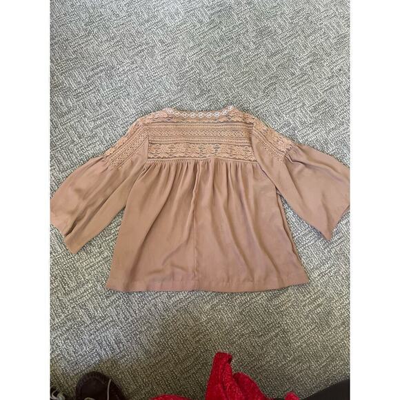 Cowgirl legend embroidered peasant blouse size  M - Picture 2 of 7